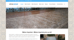 Desktop Screenshot of beton-imprime.org