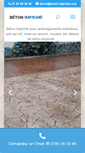 Mobile Screenshot of beton-imprime.org